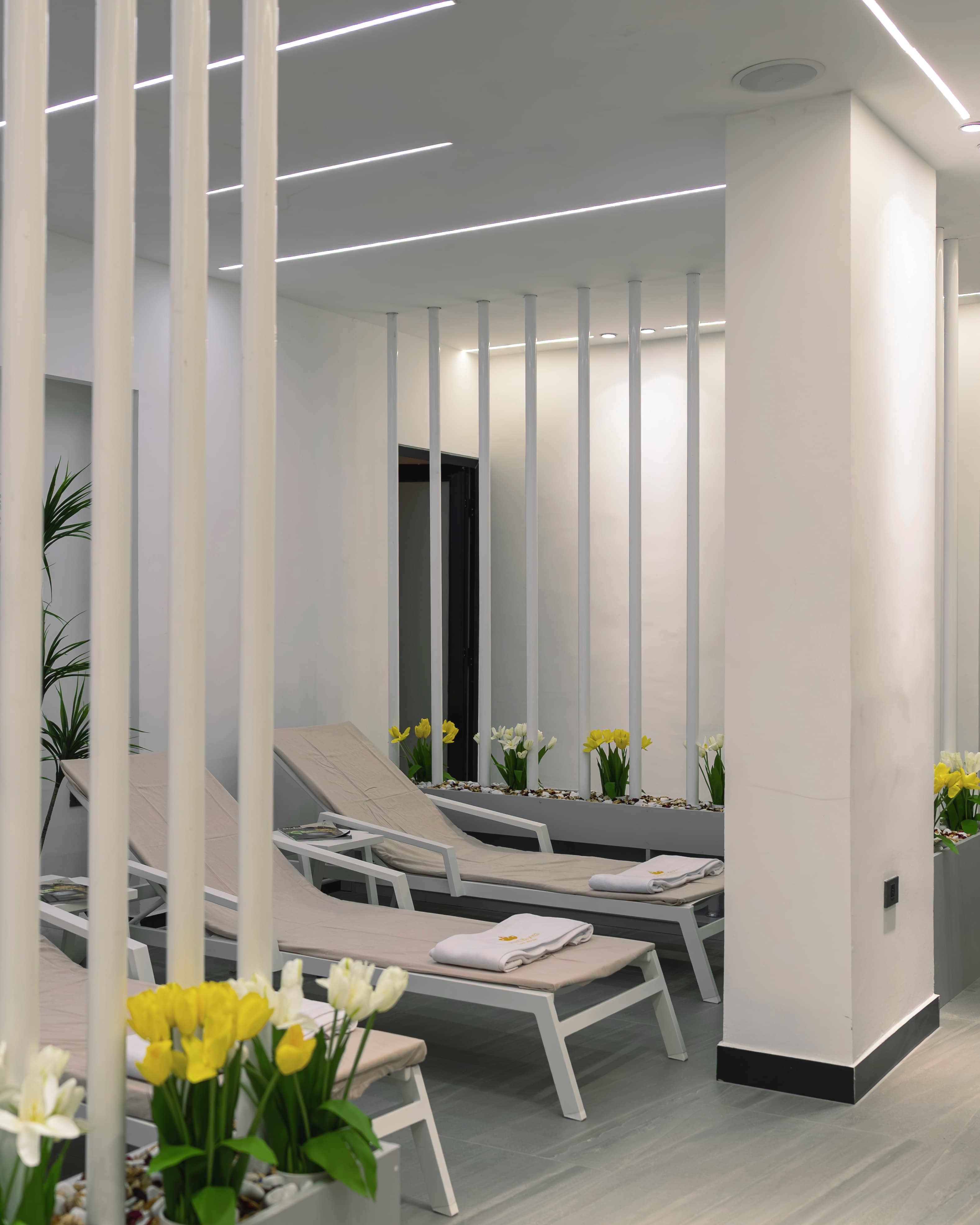 Facial treatment room
